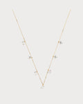 PERSEE Yellow Gold and Diamond 7-Stone Danae Necklace(Yellow Gold)