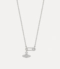 VIVIENNE WESTWOOD Lucrece Pendant Necklace Brass(2 Colors)